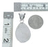 Native American Navajo Sterling Silver And Jasper Pendant JX129849